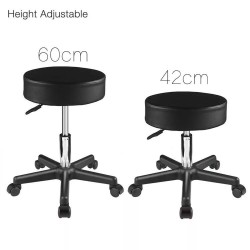 Tabouret 5 roues pivotant hauteur réglable ( roulette)