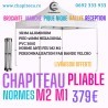 Collection Chapiteau 3x3m aluminium M2 anti feu hexagonal 40mm toit 300 GSM PVC /tente/abri/barnum imperméable pro