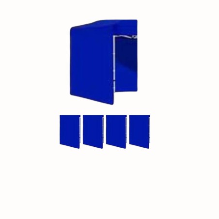 Lot de 4 PAROIS LATÉRALES  pour 3x4m 210T MURS scratch SOUPLE